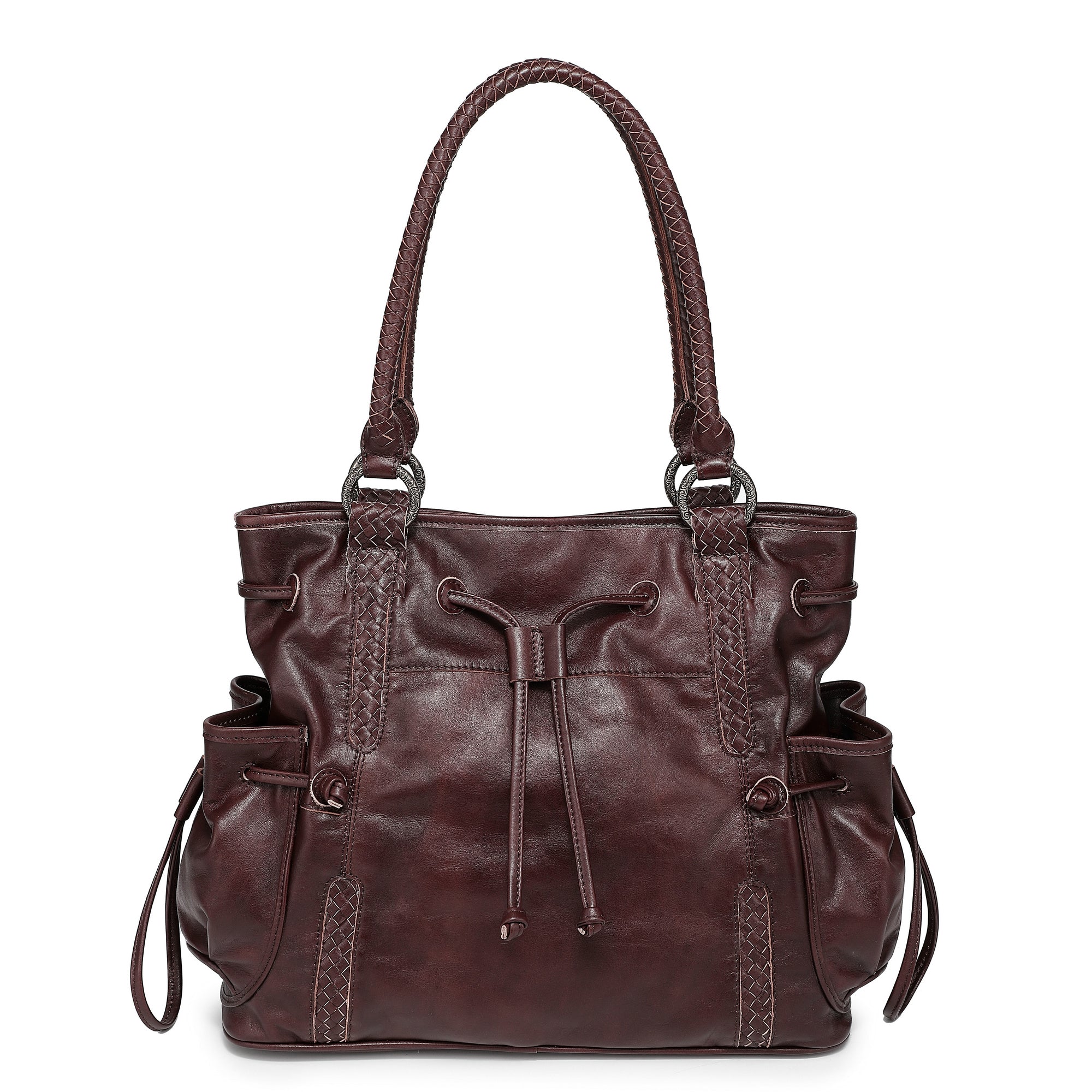 Authentic DAY & MOOD Hannah Small Bag - Brown leather