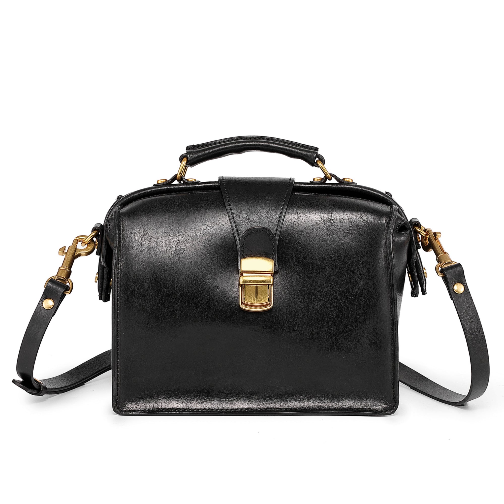 Handstitched Leather Satchel Handbag For Women – iLeatherhandbag